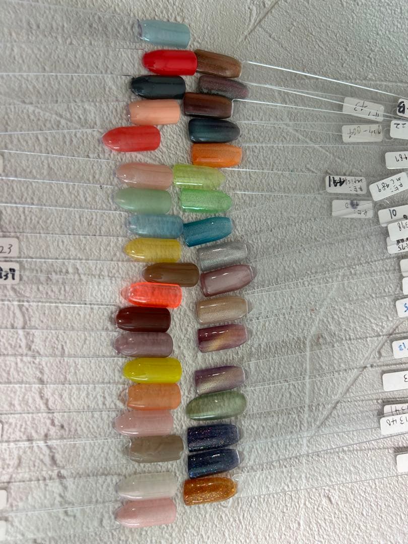 超お得　中古　合計90点！サンプルつき　ジェルネイル　セット　まとめ売り　おまけ