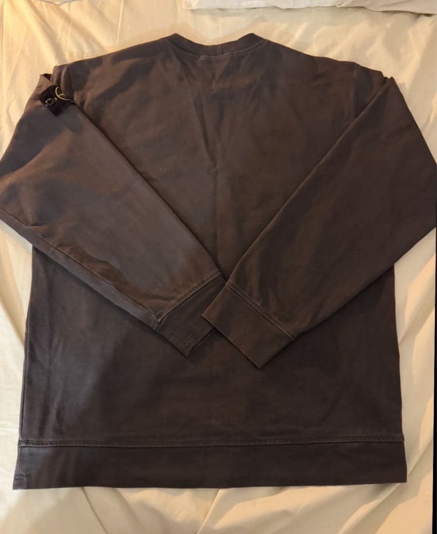 STONE  チャコールグレー 長袖カットソー S