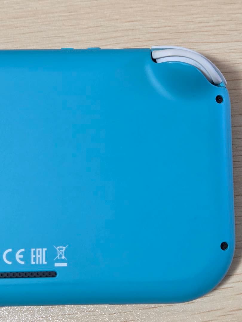 ​Switch Lite 本体 ターコイズ スティックボコボコ ケース付き