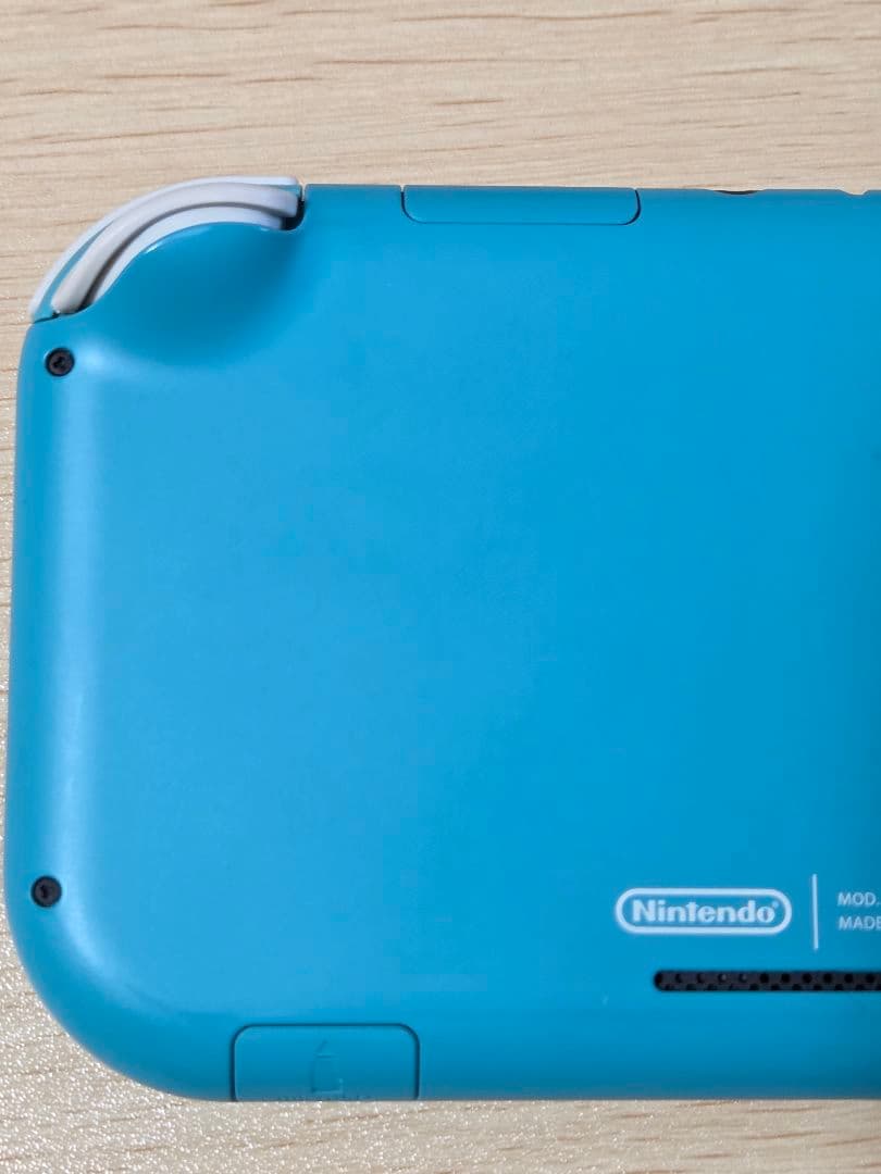 ​Switch Lite 本体 ターコイズ スティックボコボコ ケース付き