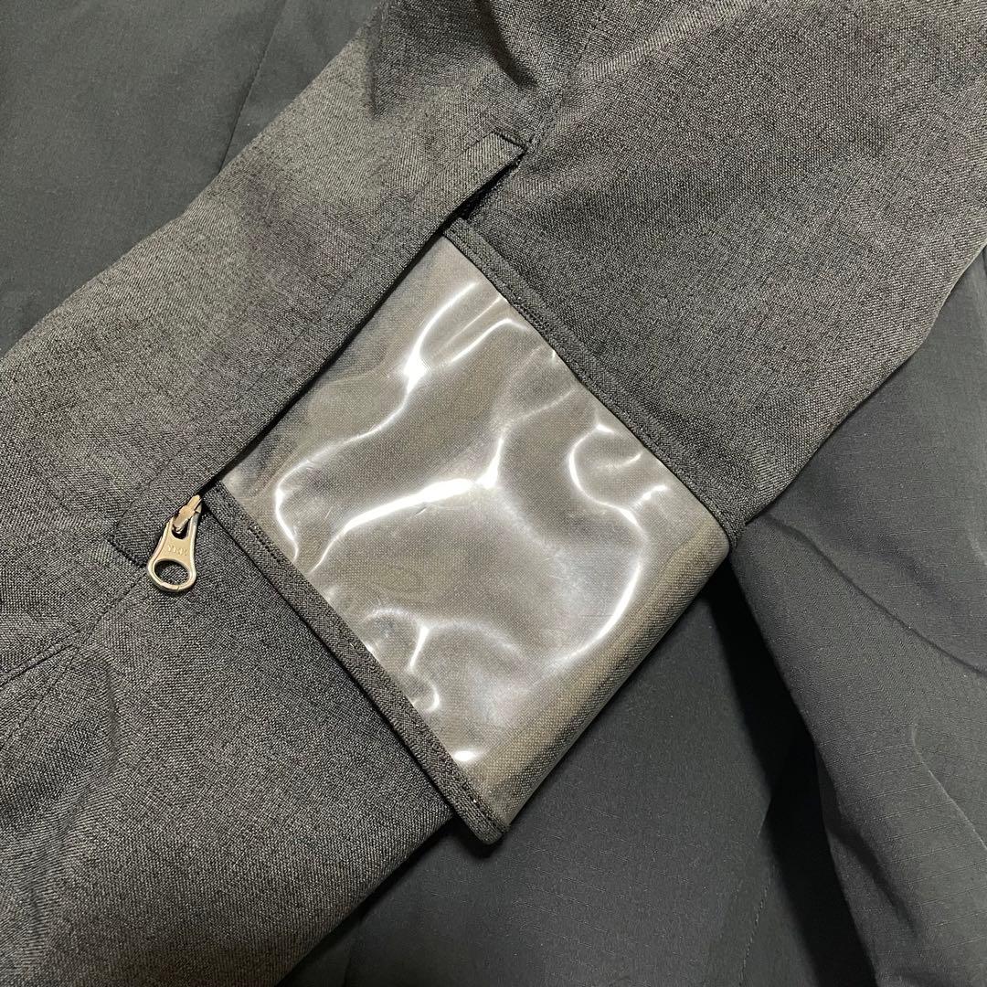 DESCENTE レッド ブラック スキーウェア 上下セット M