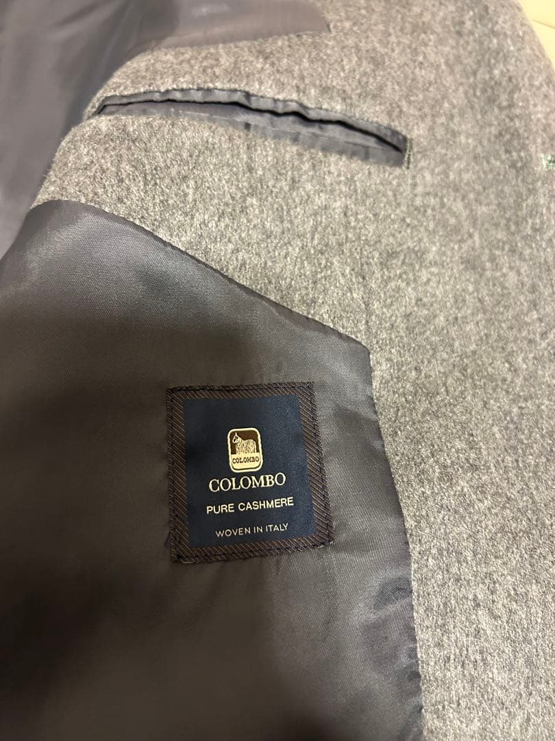 HILTON ヒルトン COLOMBO カシミヤ100% チェスターコート