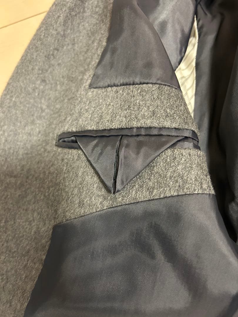 HILTON ヒルトン COLOMBO カシミヤ100% チェスターコート