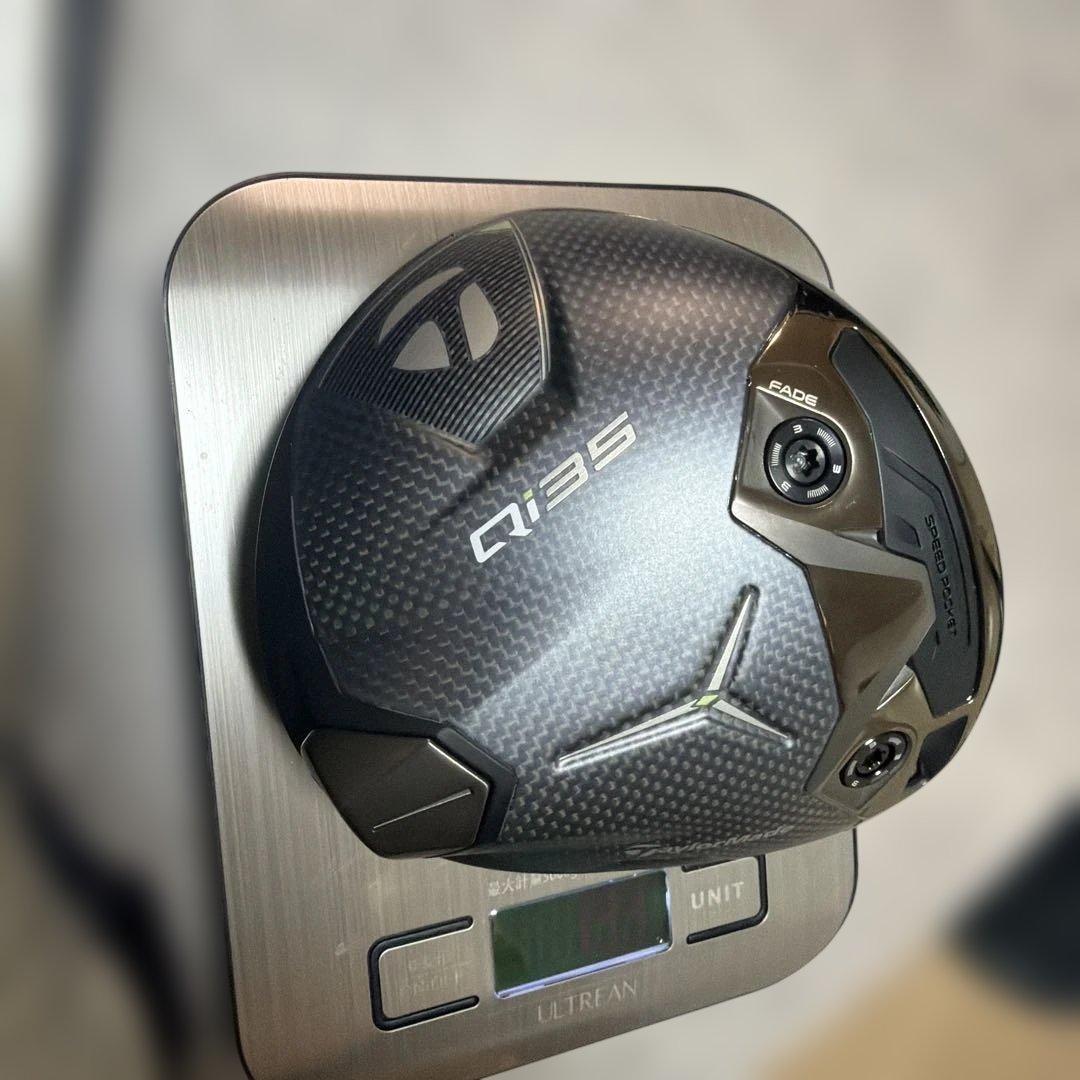 美品　テーラーメイド　Qi35 LSドライバー9.0 ヘッドのみ　ヘッドカバー付