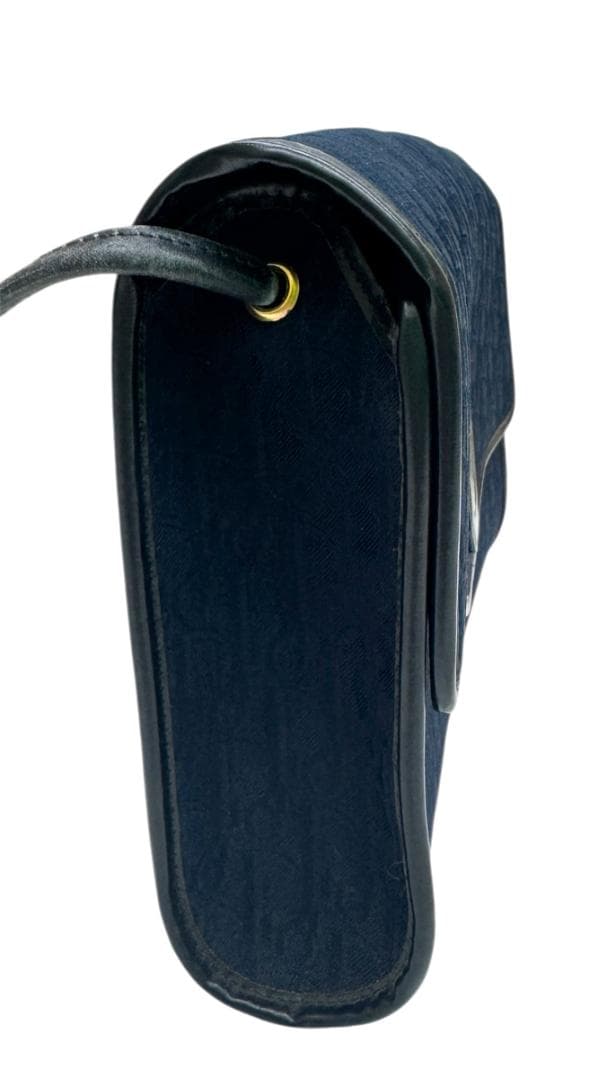 ★Dior トロッター ショルダーバッグ キャンバス　ネイビー