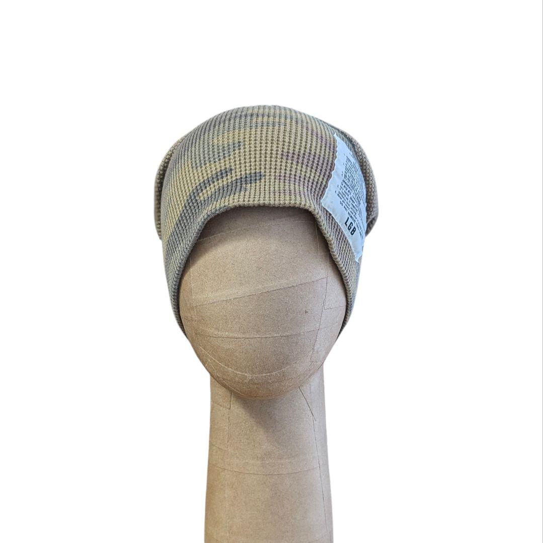 LGB ワッフル ビーニー ニット帽 美品 リバーシブル 迷彩