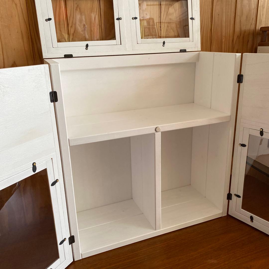 ぽんちゃん　木製人形用クローゼット　ぽぽちゃん　ハンドメイド