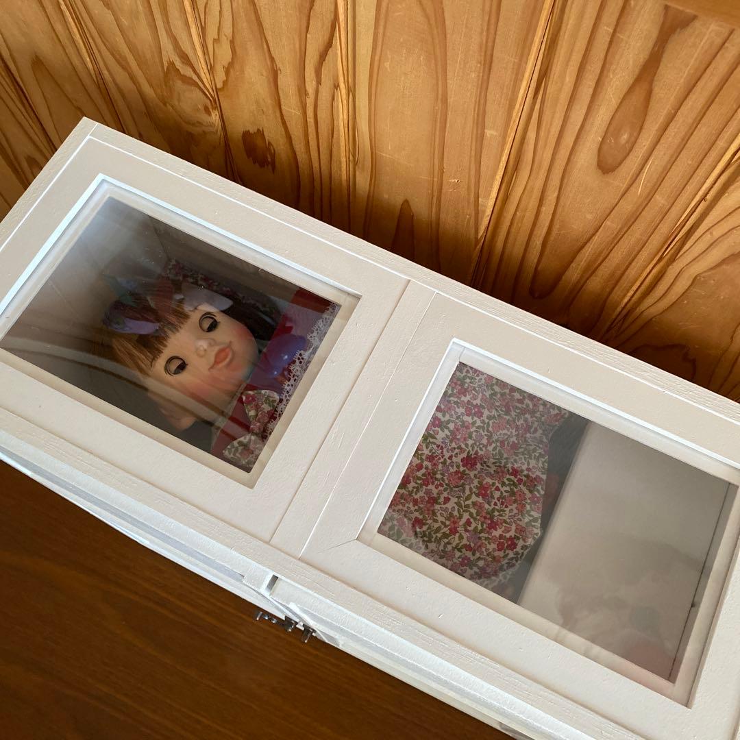 ぽんちゃん　木製人形用クローゼット　ぽぽちゃん　ハンドメイド