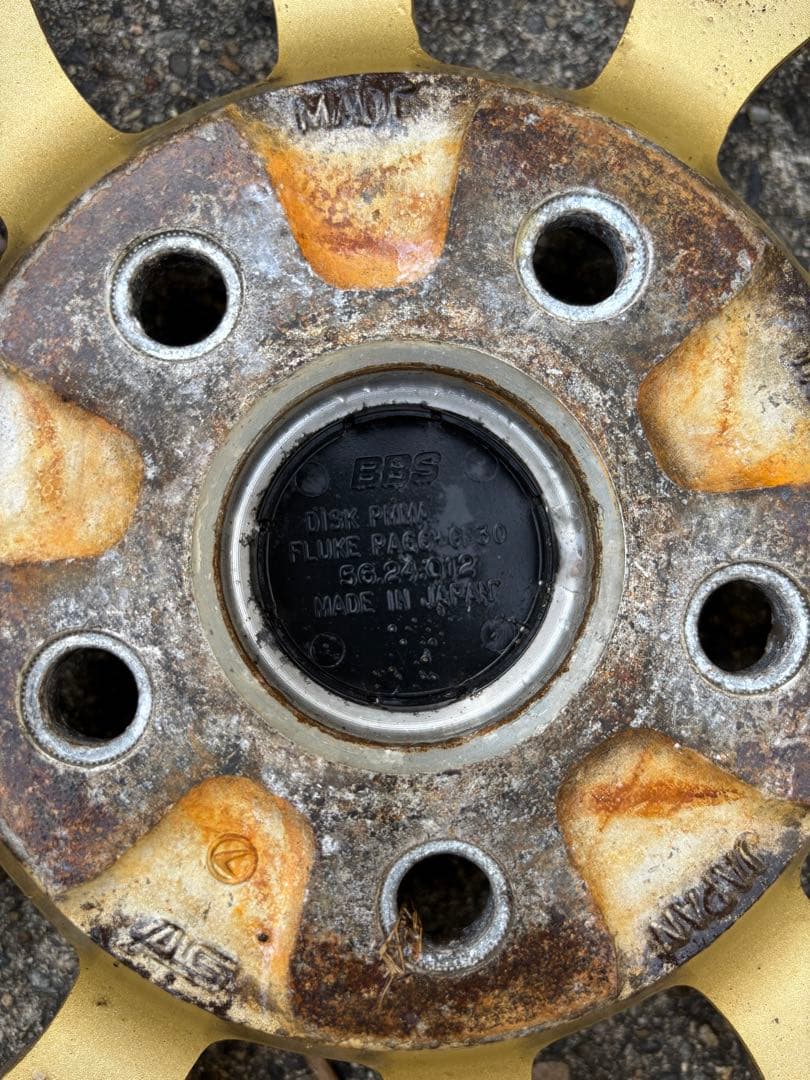 スバル純正OP BBS RG362 16インチ 16×6 1/2J J48