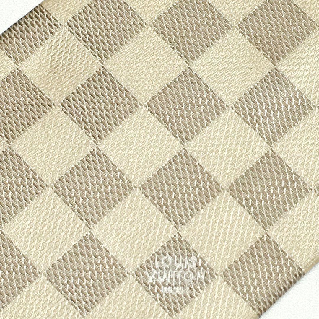 未使用級 ルイヴィトン Louis Vuitton ネクタイ ダミエ