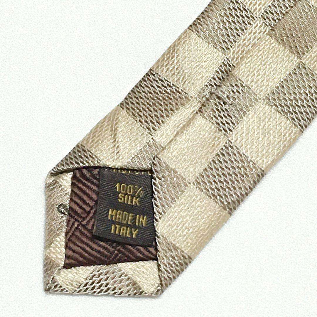 未使用級 ルイヴィトン Louis Vuitton ネクタイ ダミエ