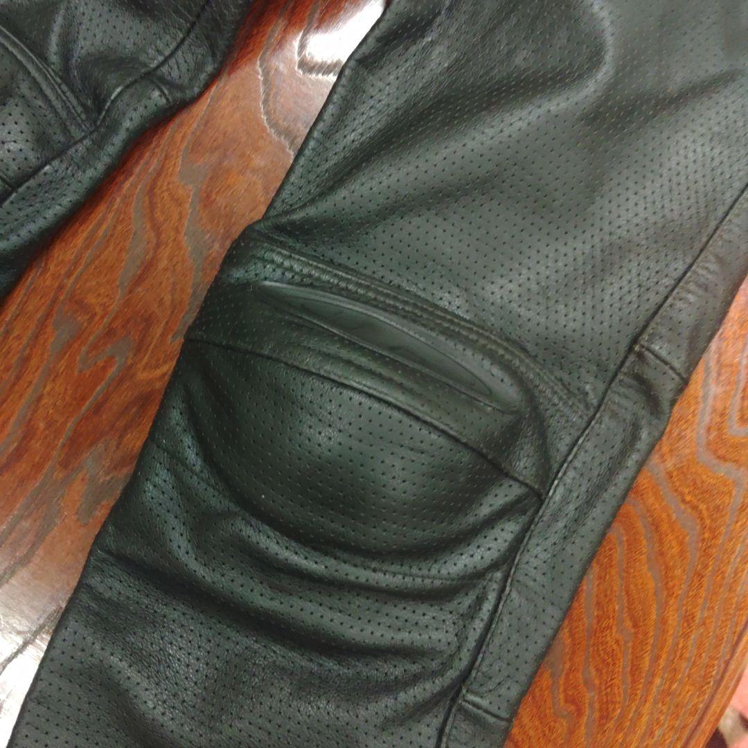 RSタイチ　レザーメッシュパンツ　LLサイズ　膝カップ入り！