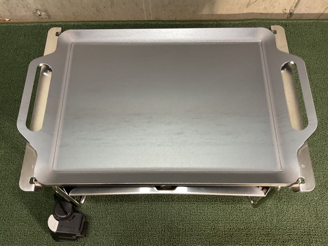 美品 雪峰苑 ＆ 雪峰苑専用 鉄板 グリル スノーピーク  peak