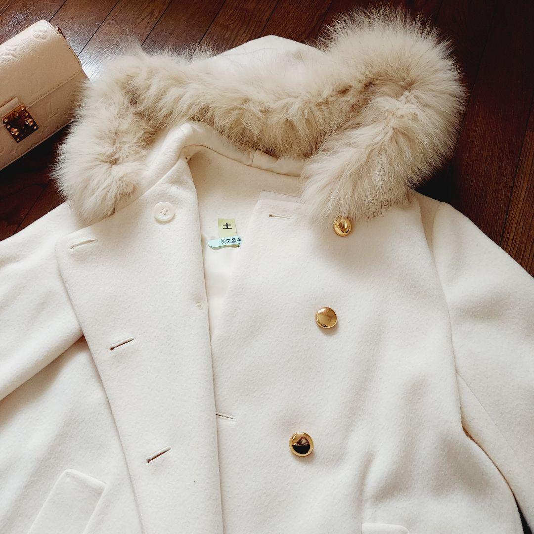 週末値下げ！アナトリエ ボンメルスリーAラインコートsize38　クリーニング済