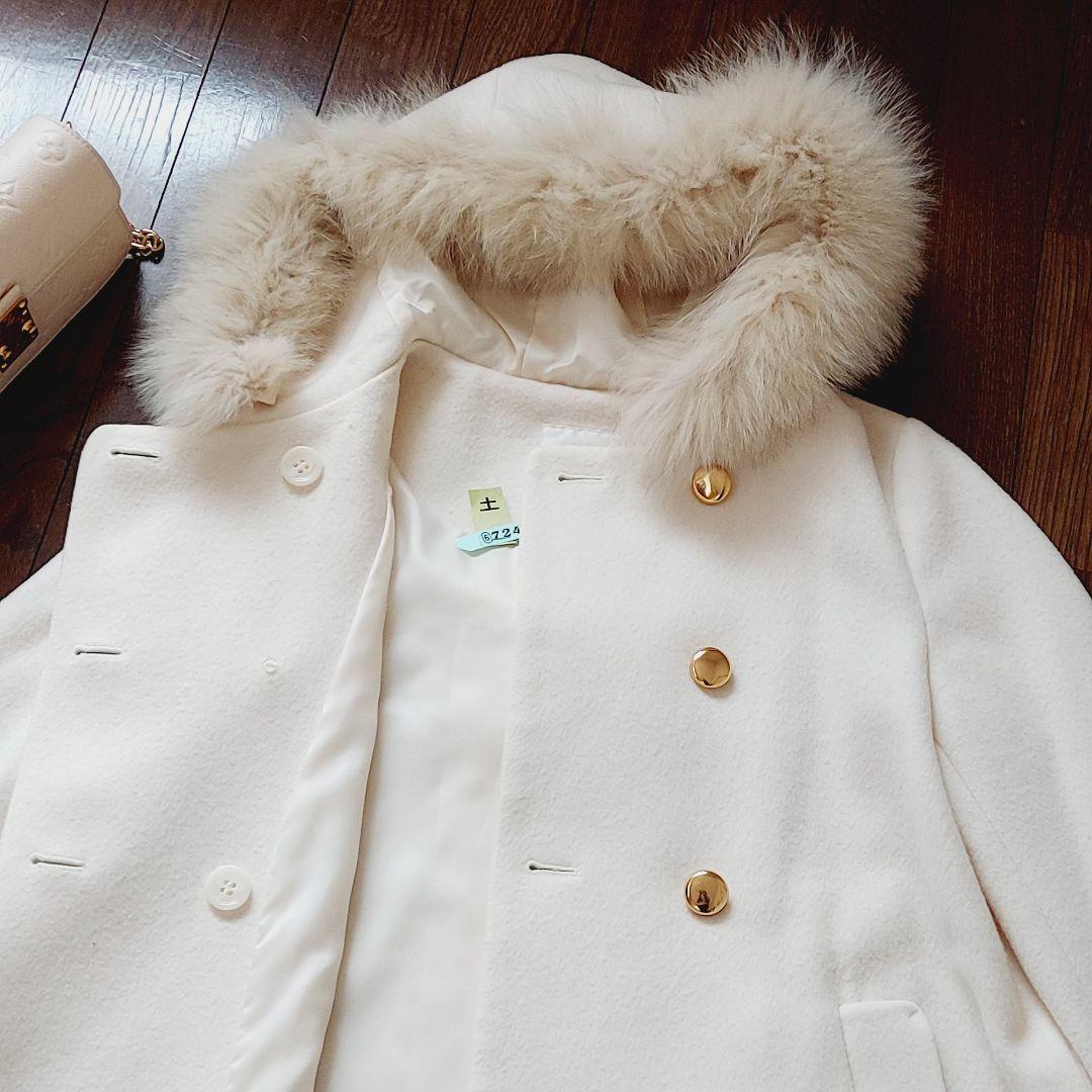 週末値下げ！アナトリエ ボンメルスリーAラインコートsize38　クリーニング済