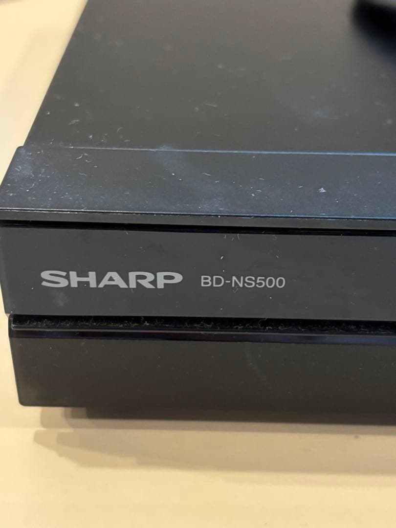 SHARP ブルーレイディスクレコーダー　BD-NS500 B-CASカード付き
