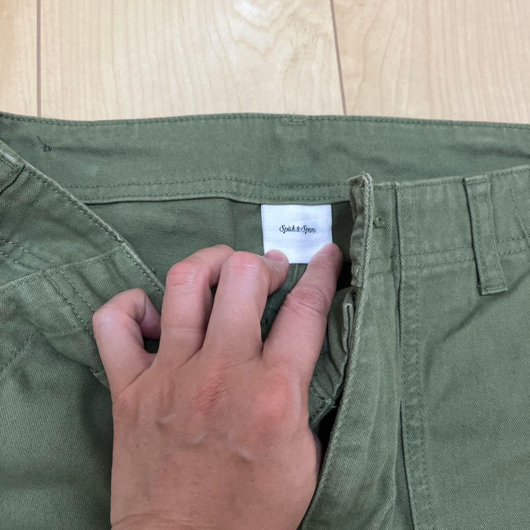 美品⭐️スピックandスパン　2024モデル　ルーズベイカーパンツ