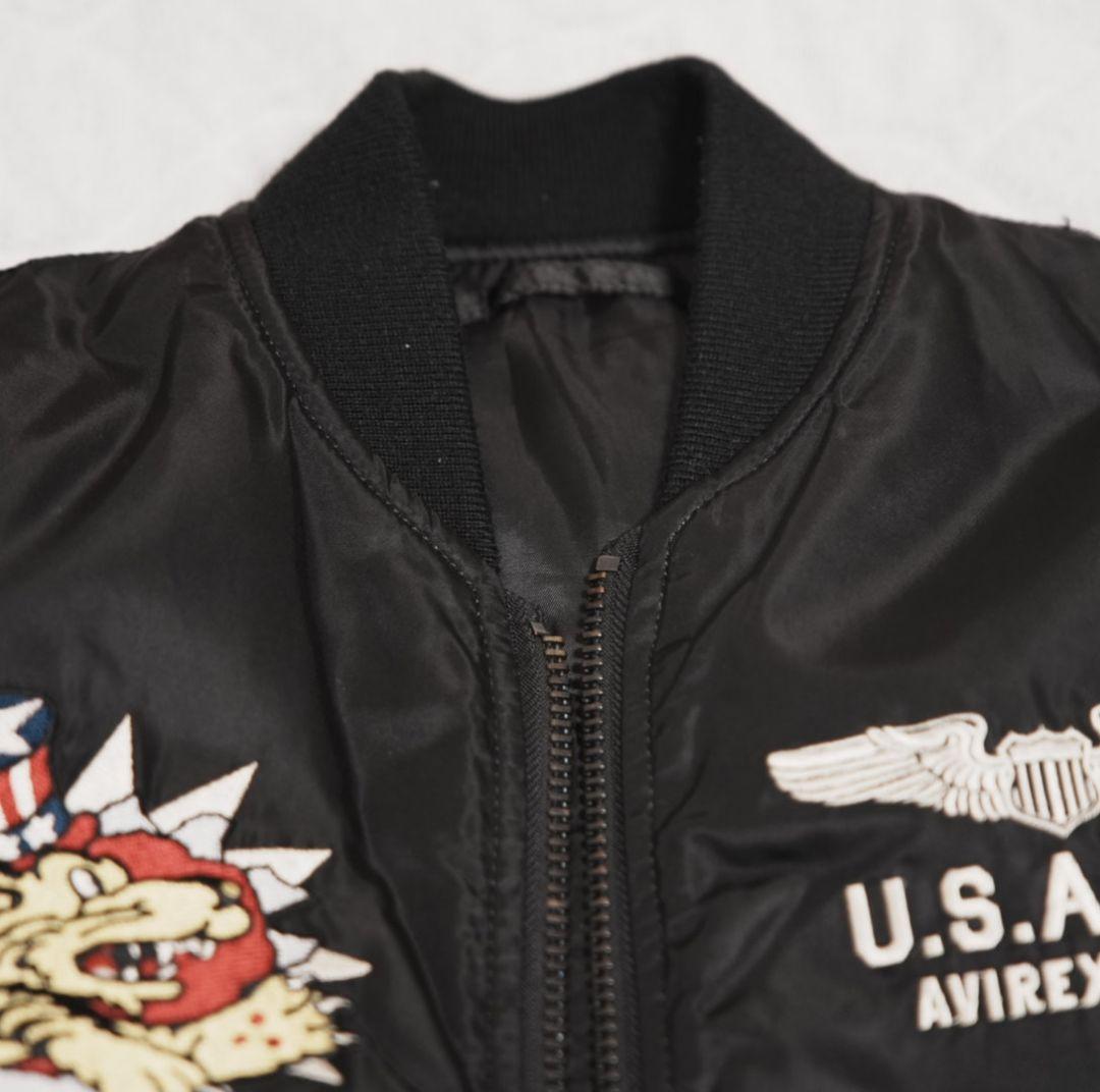 【極美品】 AVIREX MA-1 フライングタイガー リバーシブル