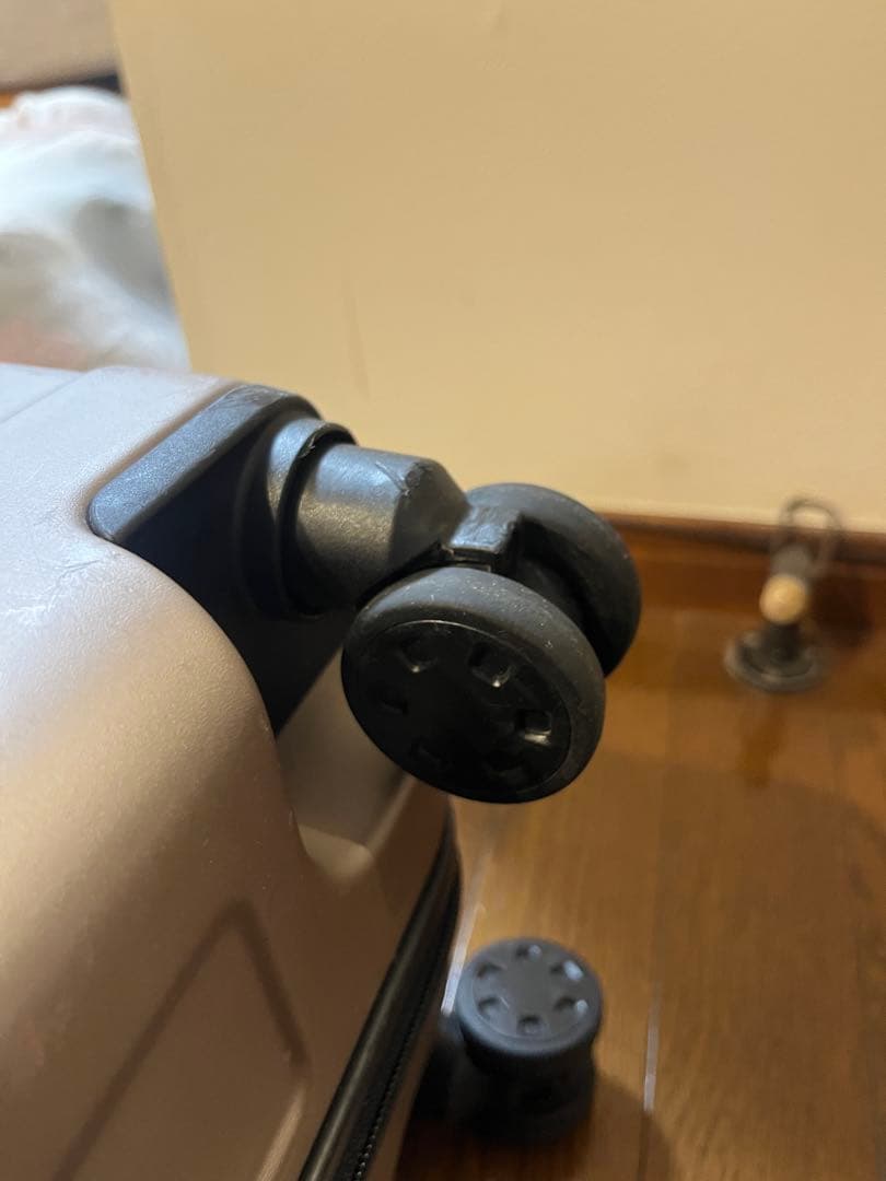 無印良品 バーを自由に調節できる ハードキャリーケース 75L サンドベージュ