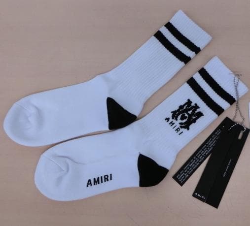 正規品新品☆AMIRI アミリ☆MAモノグラムロゴソックス