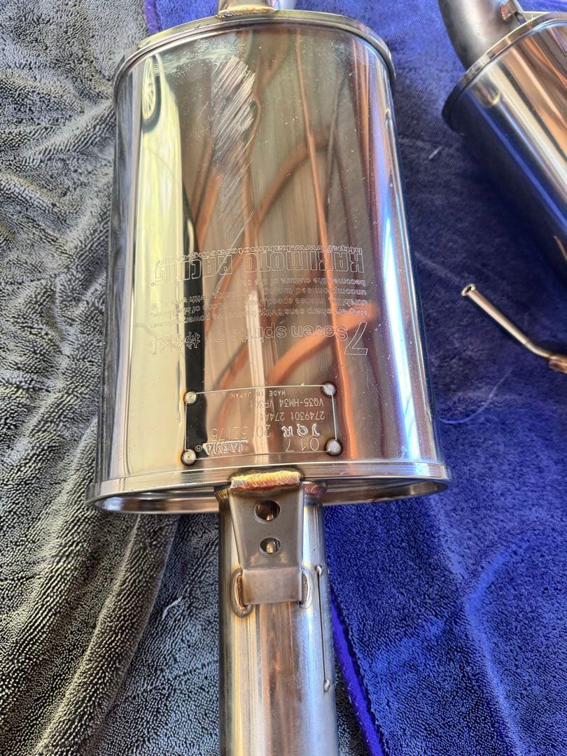 (しょう)V37 柿本改 Class KRマフラー