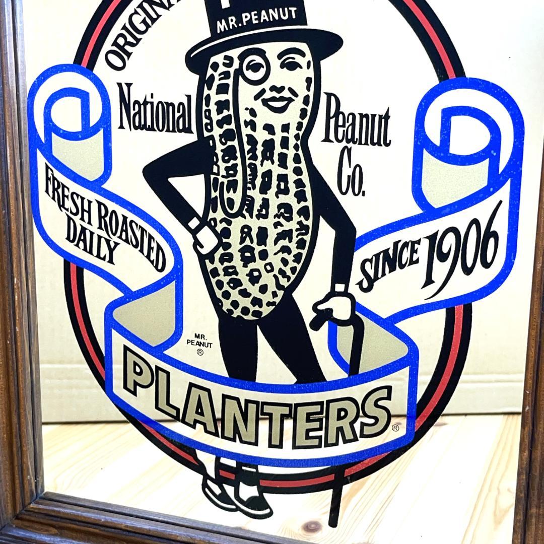 1980’s MR PEANUT ミスターピーナッツ ビンテージ ミラー 鏡 壁