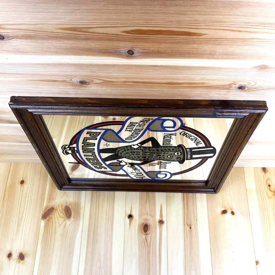 1980’s MR PEANUT ミスターピーナッツ ビンテージ ミラー 鏡 壁