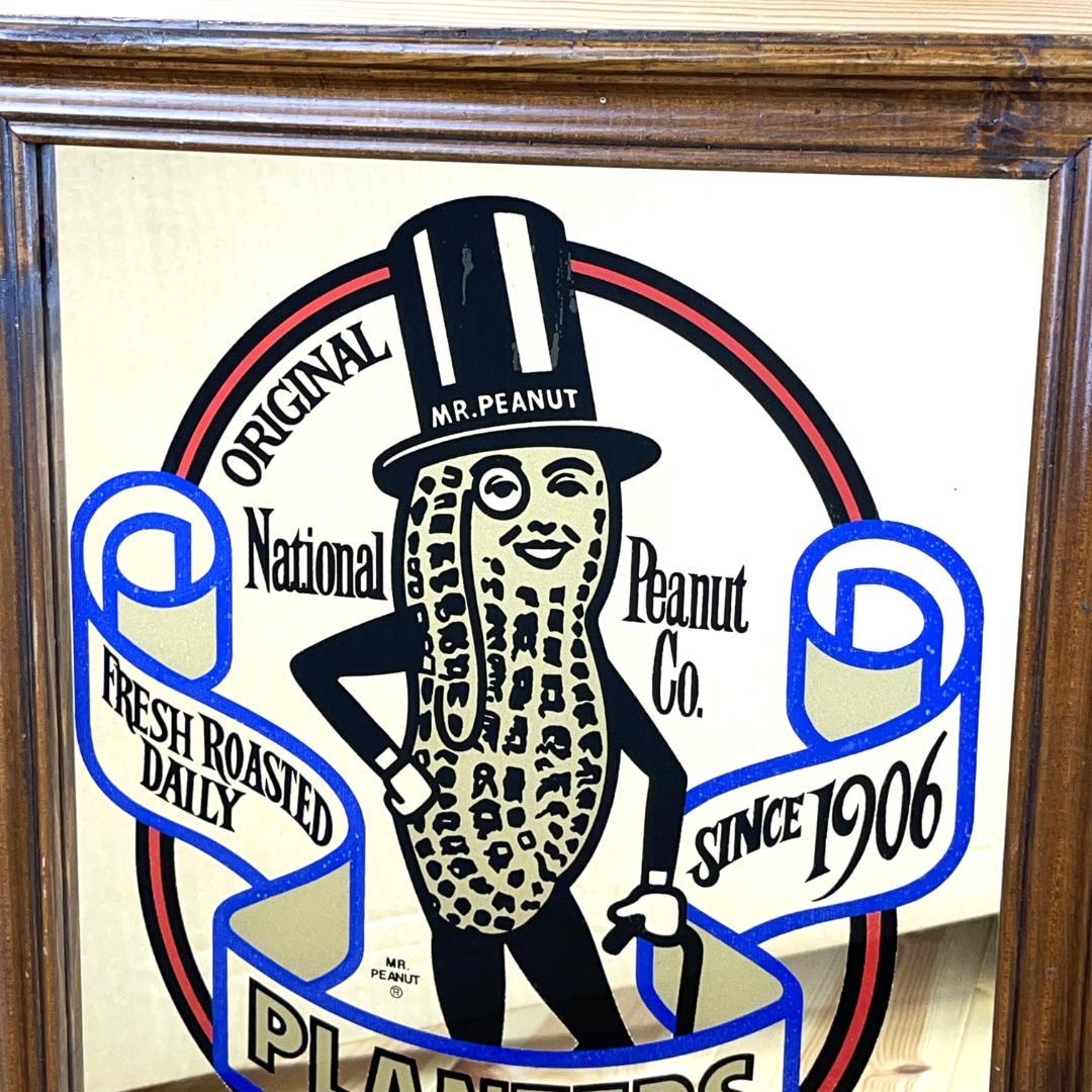 1980’s MR PEANUT ミスターピーナッツ ビンテージ ミラー 鏡 壁