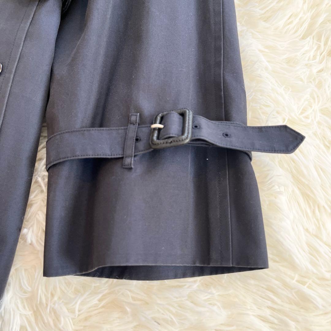 極美品　バーバリー　トレンチコート　ネイビー　ライナー　ノバチェック　ベルト