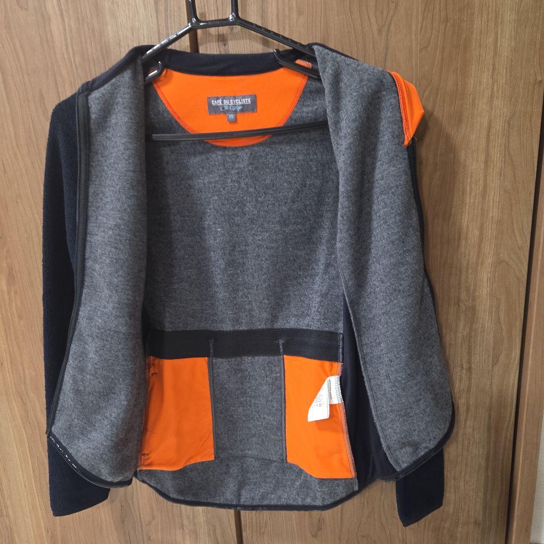 cafe du cycliste レディースロングスリーブジャージ 　xs