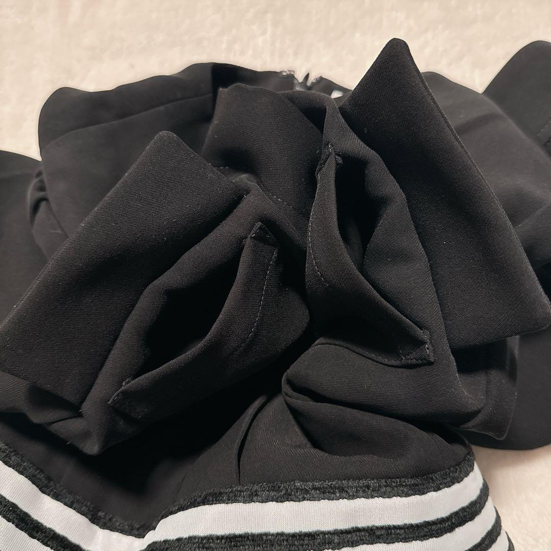 ボーダーズアットバルコニー ジャンプスーツ オールインワン ブラック 黒