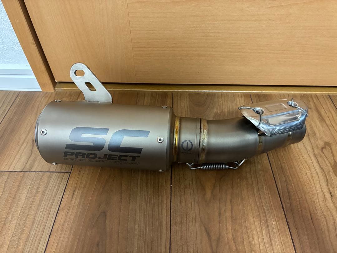 専用SC プロジェクト スリップオン　マフラー　CR-T 　zx-6r 用