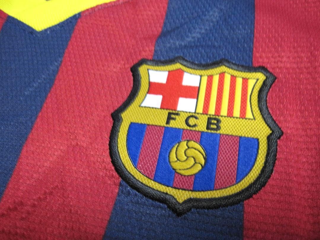 メッシ FCバルセロナ 10番 サッカーシャツ ユニフォーム