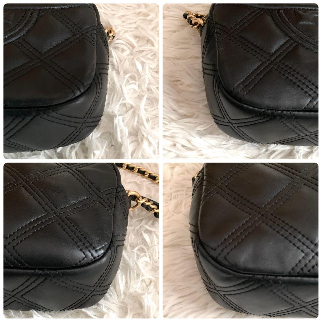 美品✨トリーバーチ ショルダーバッグ キルティング チェーン レザー ロゴ