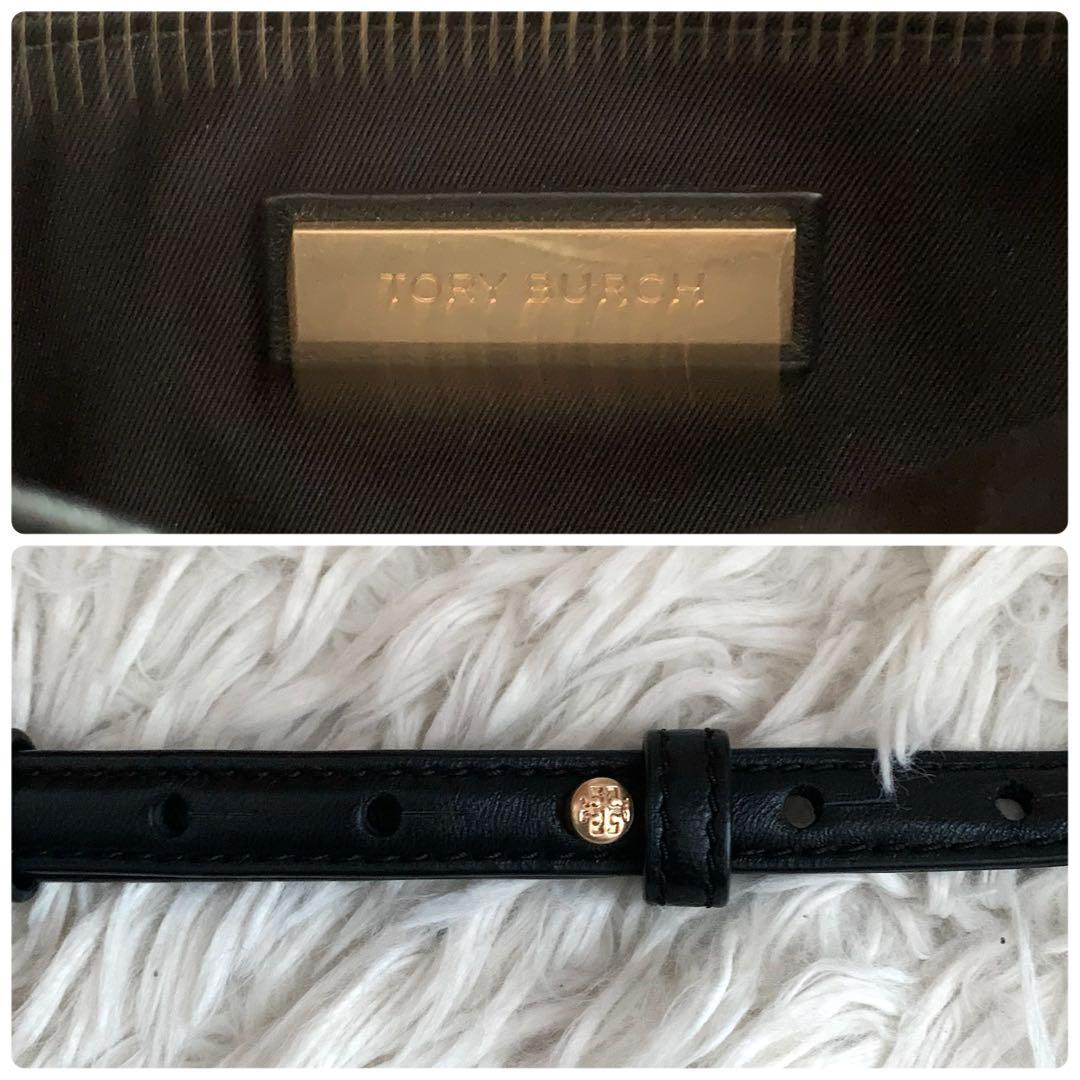 美品✨トリーバーチ ショルダーバッグ キルティング チェーン レザー ロゴ