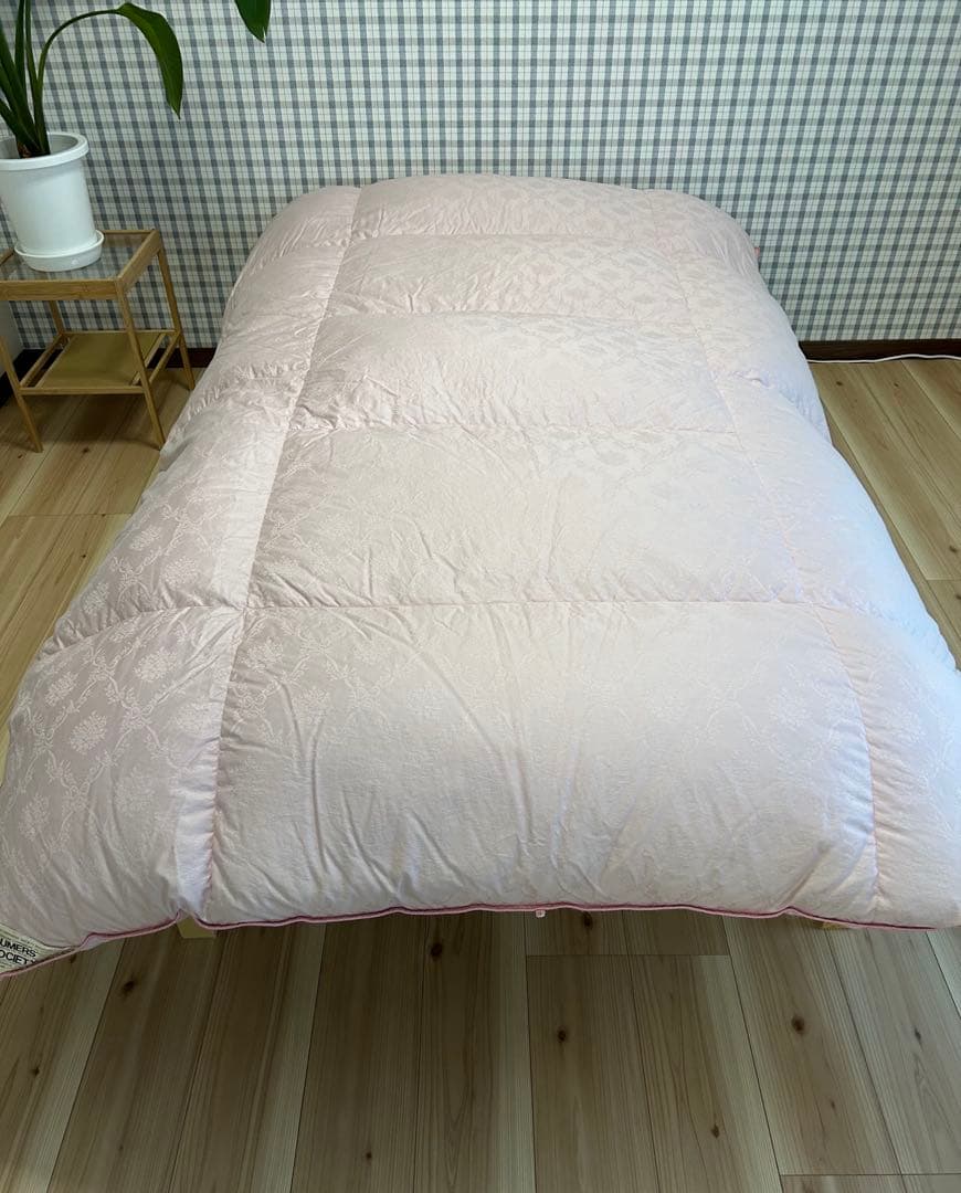 namiloha ◆光熱費対策◆極暖・羽毛掛布団(シングル)