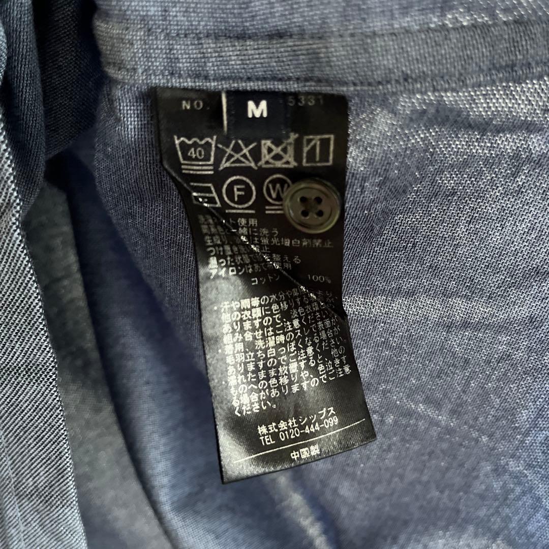 Take様【極美品】SHIPS ALBINI 32ゲージ カノコ無地 ポロシャツ