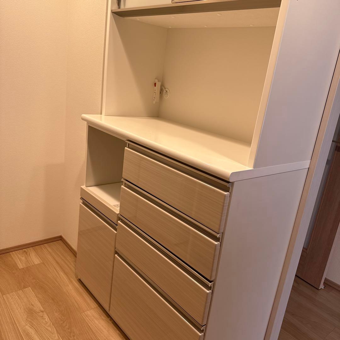 ニトリ キッチンボード 食器棚(Nポスティア100KB）