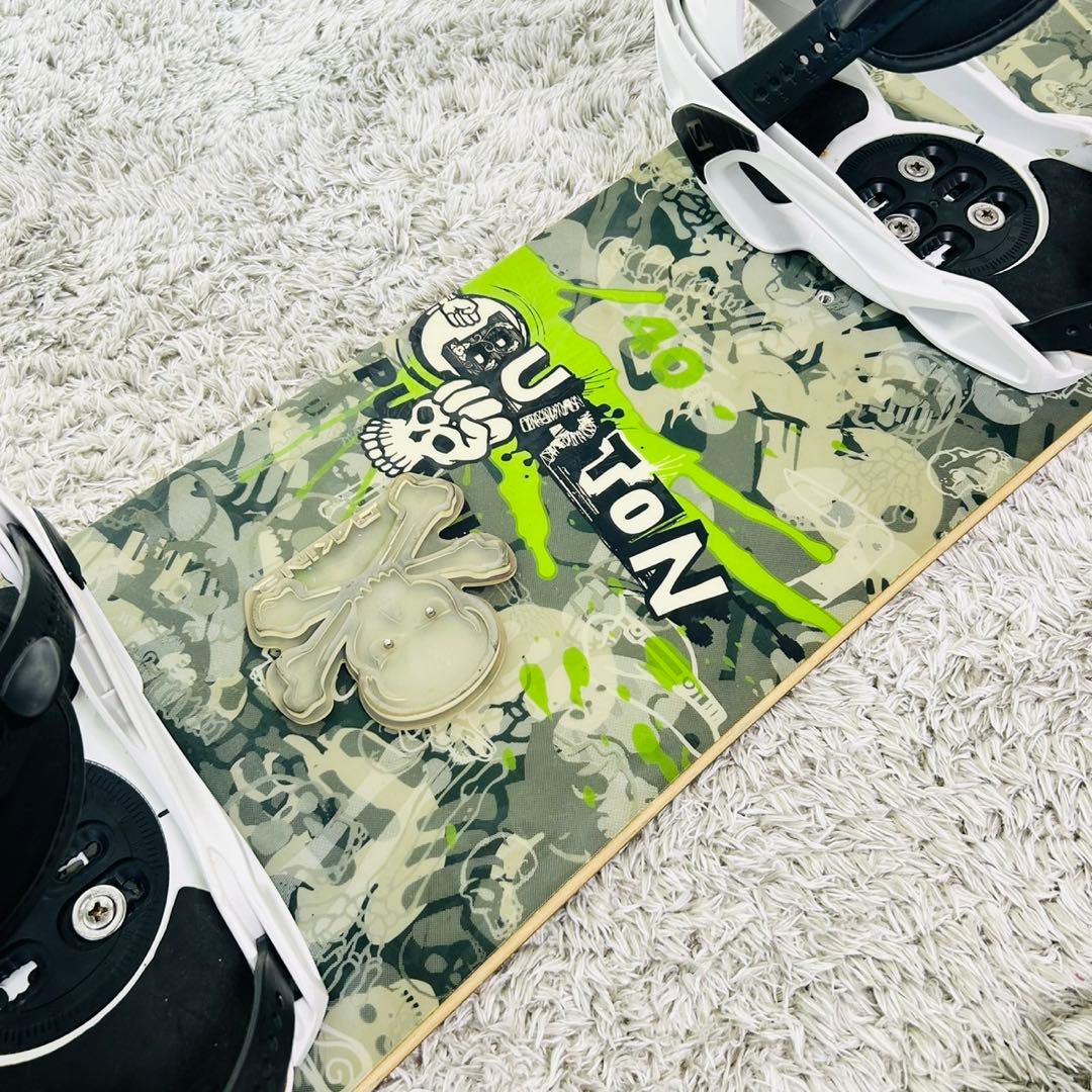 【初心者おすすめ 】バートン サロモン スノーボード セット 140cm