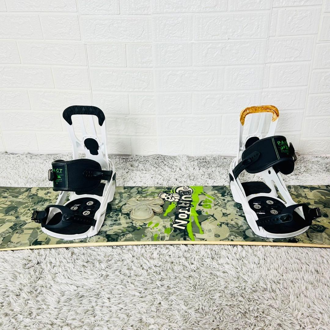 【初心者おすすめ 】バートン サロモン スノーボード セット 140cm