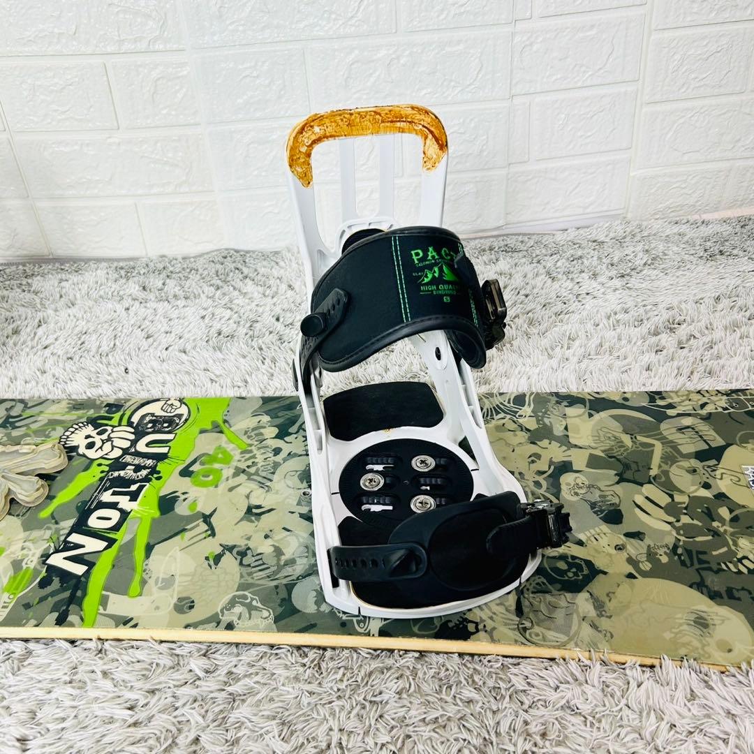 【初心者おすすめ 】バートン サロモン スノーボード セット 140cm