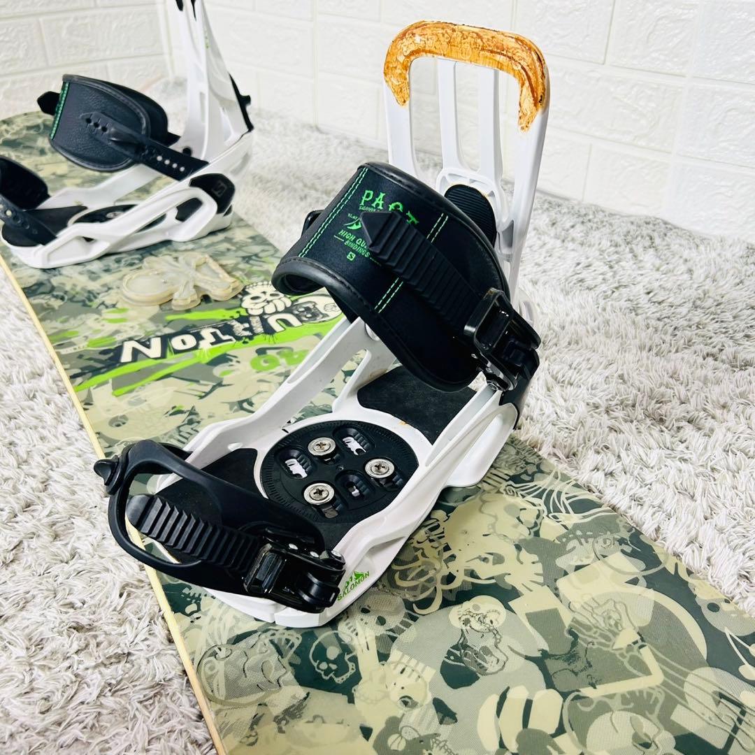 【初心者おすすめ 】バートン サロモン スノーボード セット 140cm