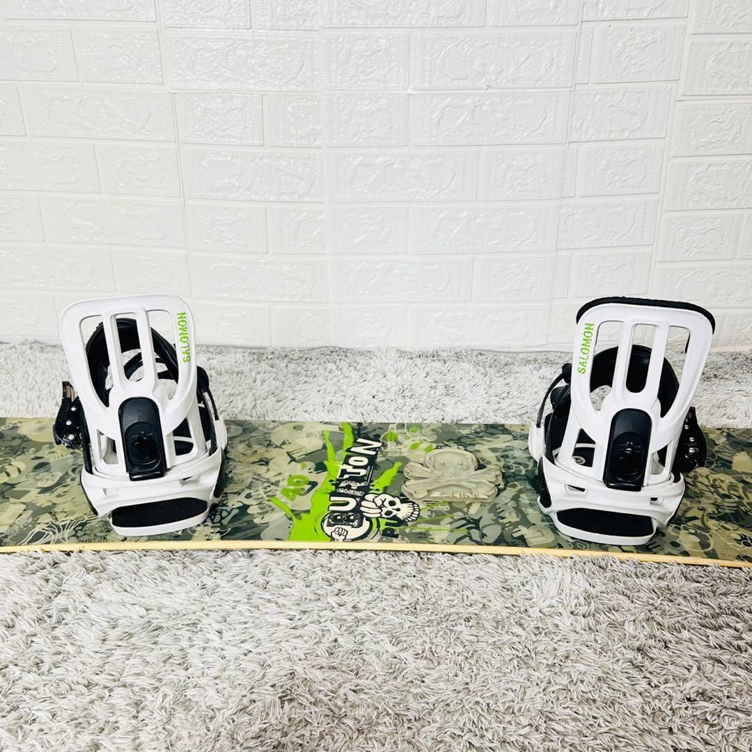 【初心者おすすめ 】バートン サロモン スノーボード セット 140cm