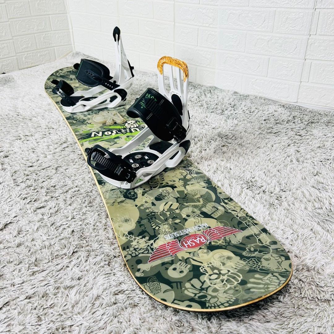 【初心者おすすめ 】バートン サロモン スノーボード セット 140cm