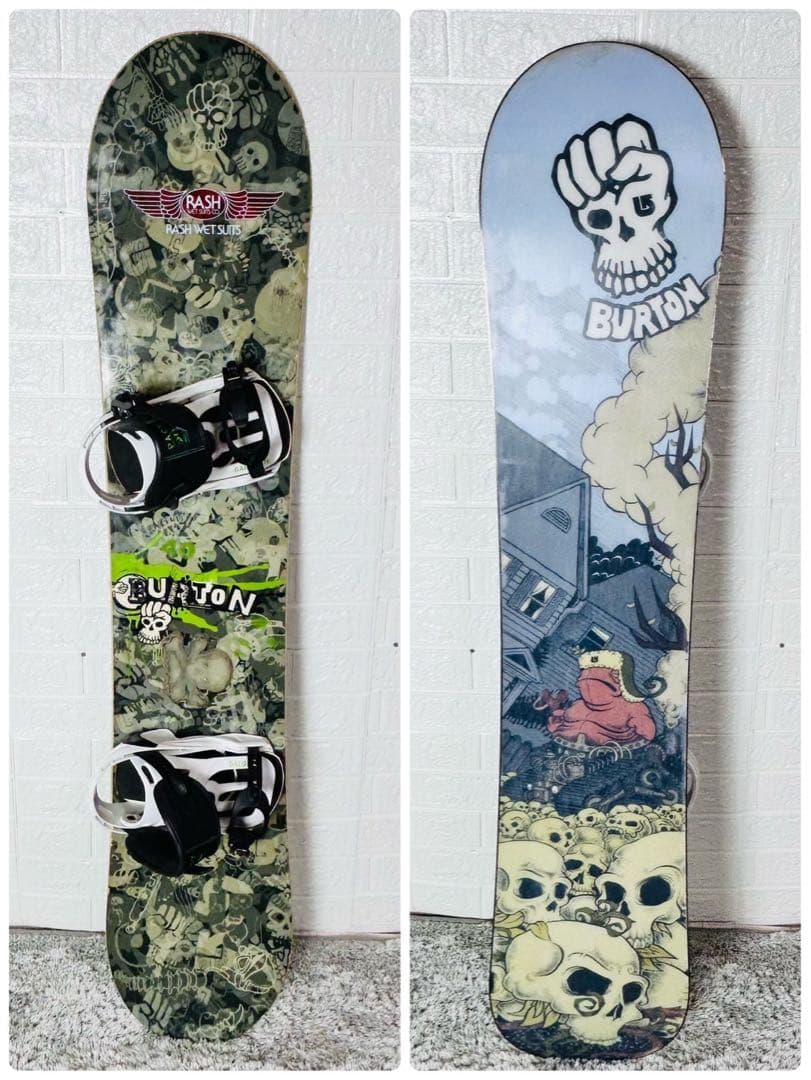 【初心者おすすめ 】バートン サロモン スノーボード セット 140cm