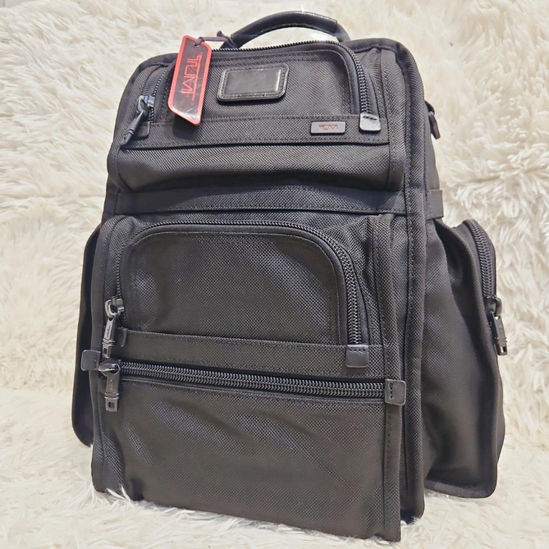 美品 Tumi アルファ バックパック ブラック T-Pass 大容量 リュック