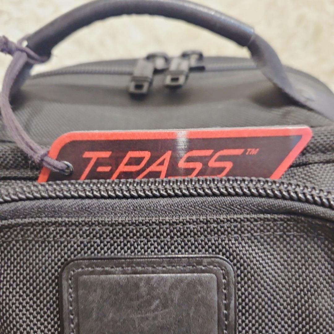 美品 Tumi アルファ バックパック ブラック T-Pass 大容量 リュック