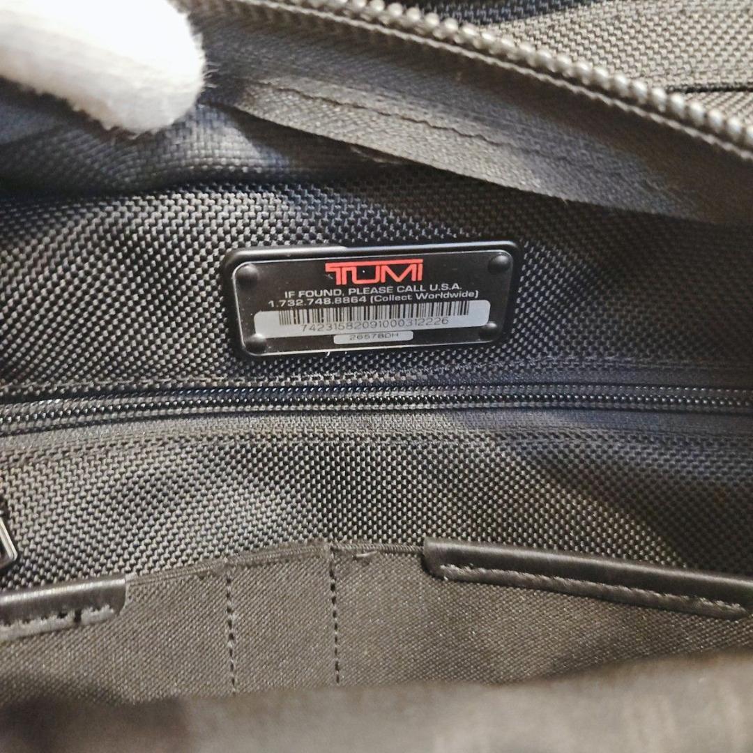 美品 Tumi アルファ バックパック ブラック T-Pass 大容量 リュック