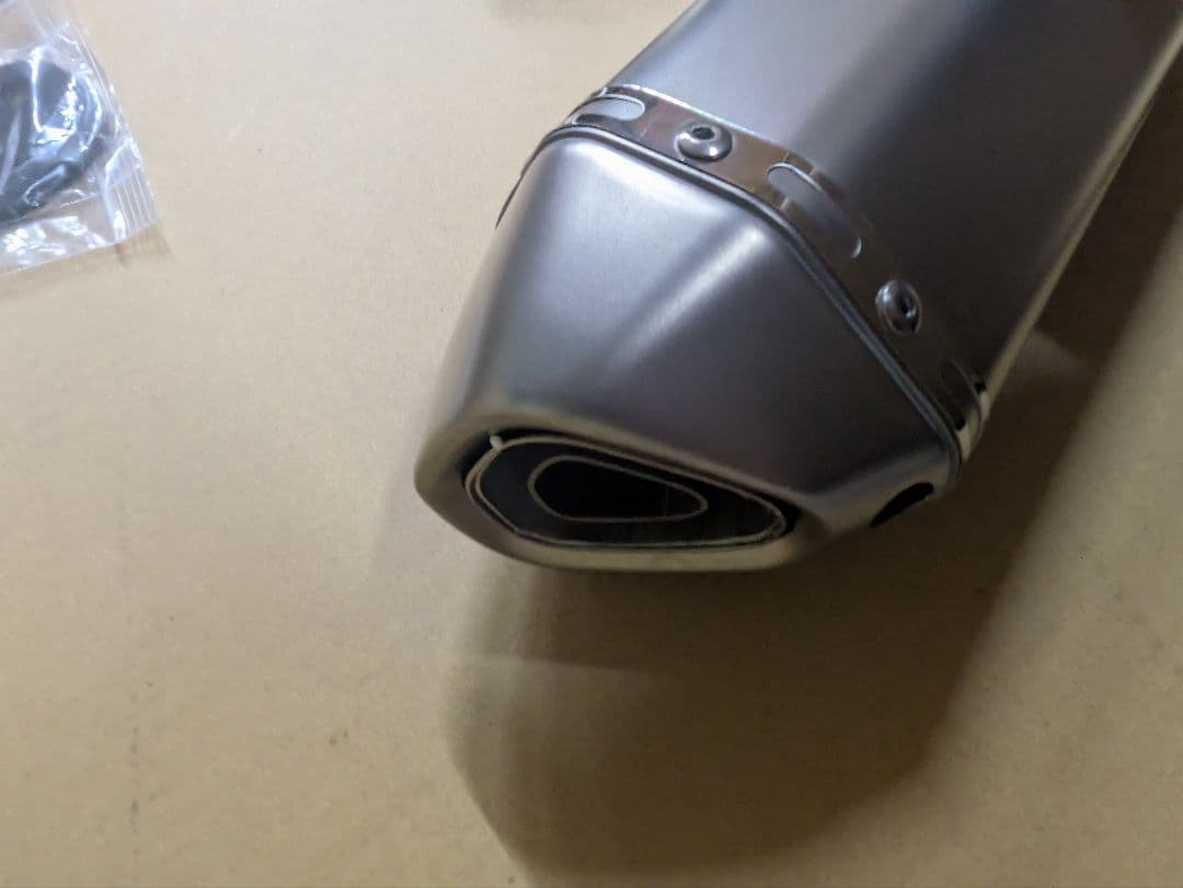 未使用 グリファス ステンレス製マフラー シグナス