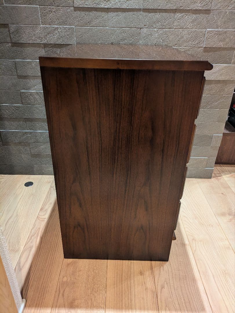 【カリモク】4段チェスト 木製 タンス 箪笥 クラシック アンティーク調